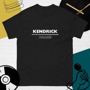 Kendrick over Drake Tee (black)