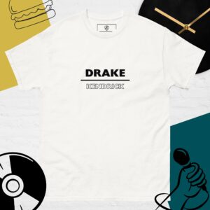 Drake over Kendrick Tee (white)